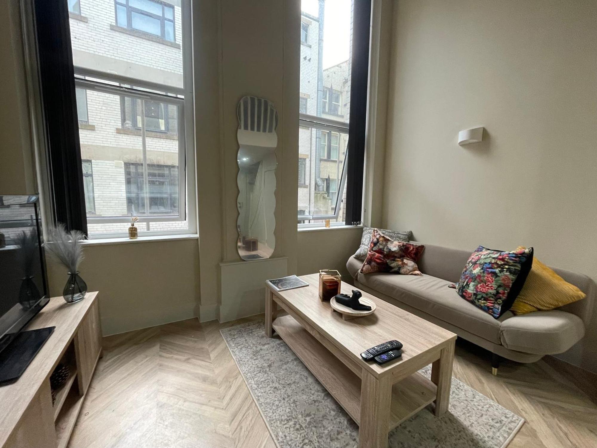 Luxury Mezzanine Apartment In Central Leeds Central Station المظهر الخارجي الصورة