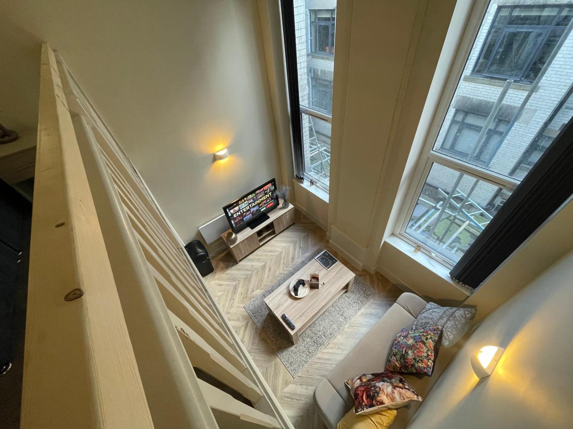 Luxury Mezzanine Apartment In Central Leeds Central Station المظهر الخارجي الصورة