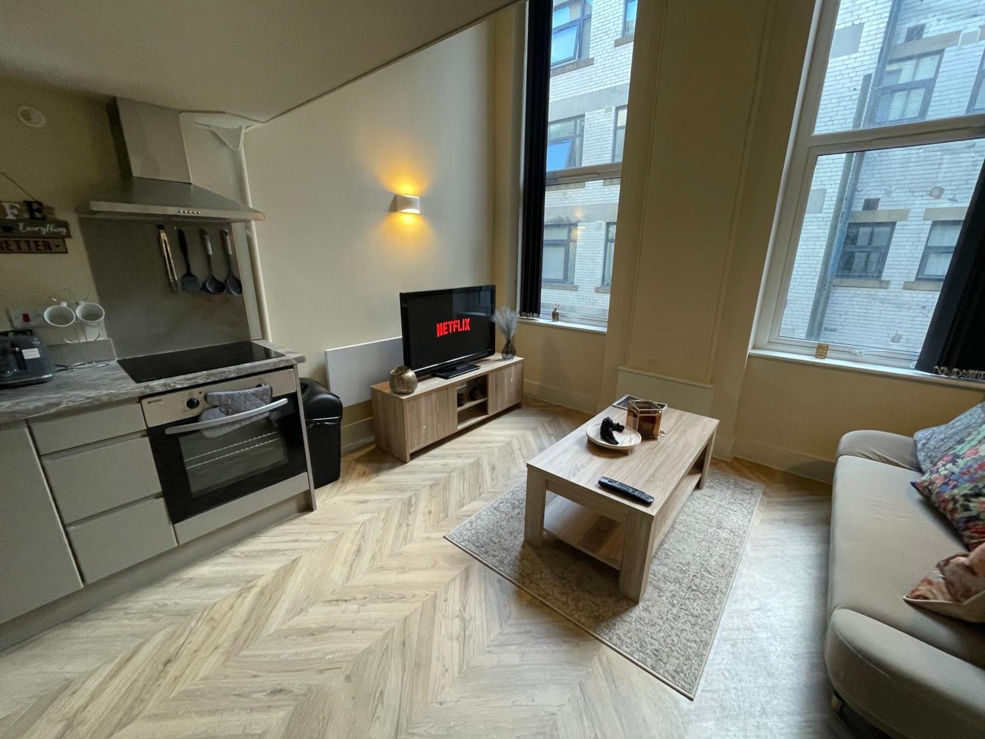 Luxury Mezzanine Apartment In Central Leeds Central Station المظهر الخارجي الصورة
